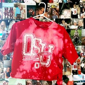 Ohio State University Cropped Tee